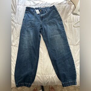 JCrew Elastic Waist and Ankle jeans